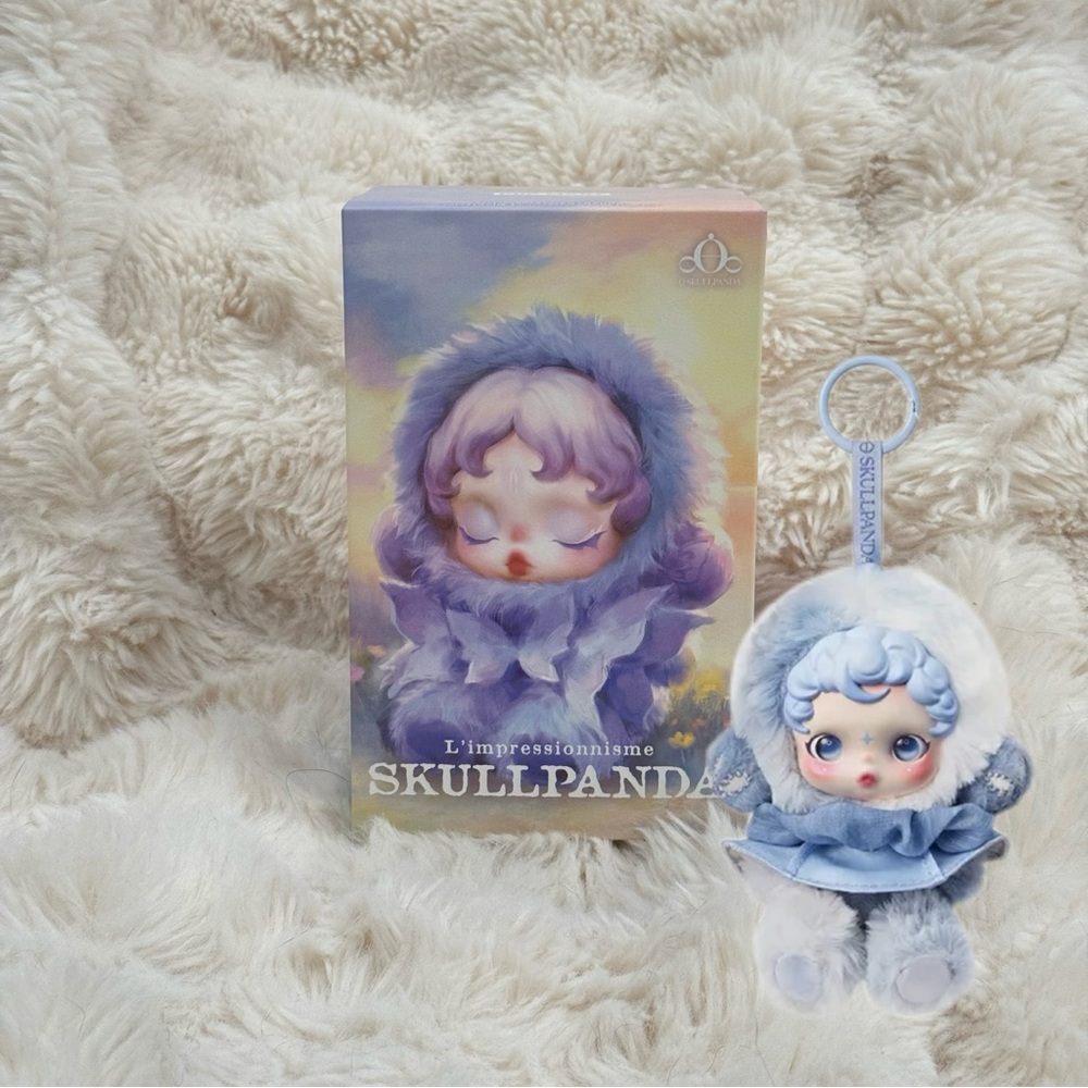 BRAND NEW θSKULLPANDA L'impressionnisme Series Plush Doll - Dew
